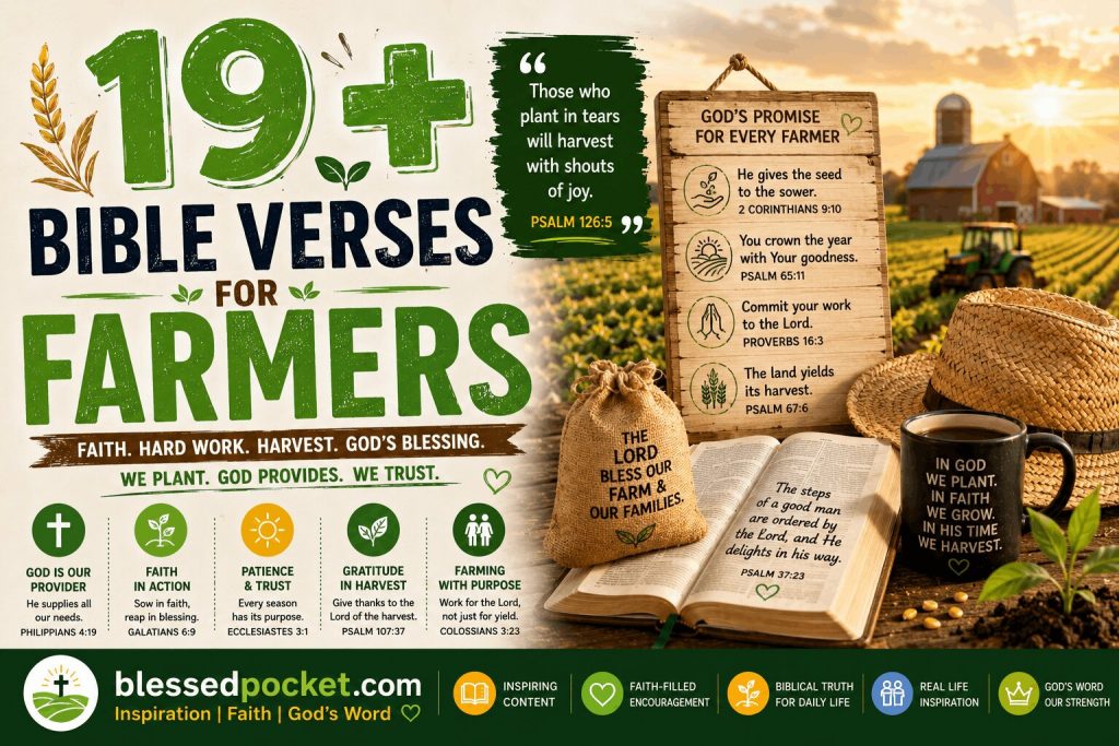 Bible verses for farmers