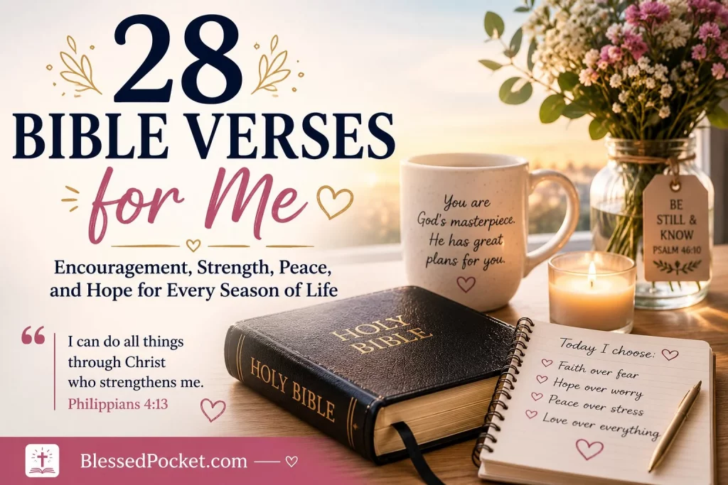 Bible verses for me