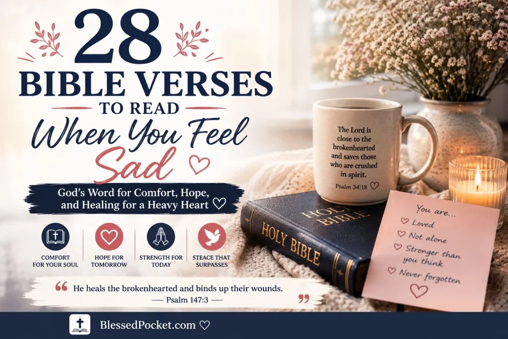 Bible verses to read when you feel sad