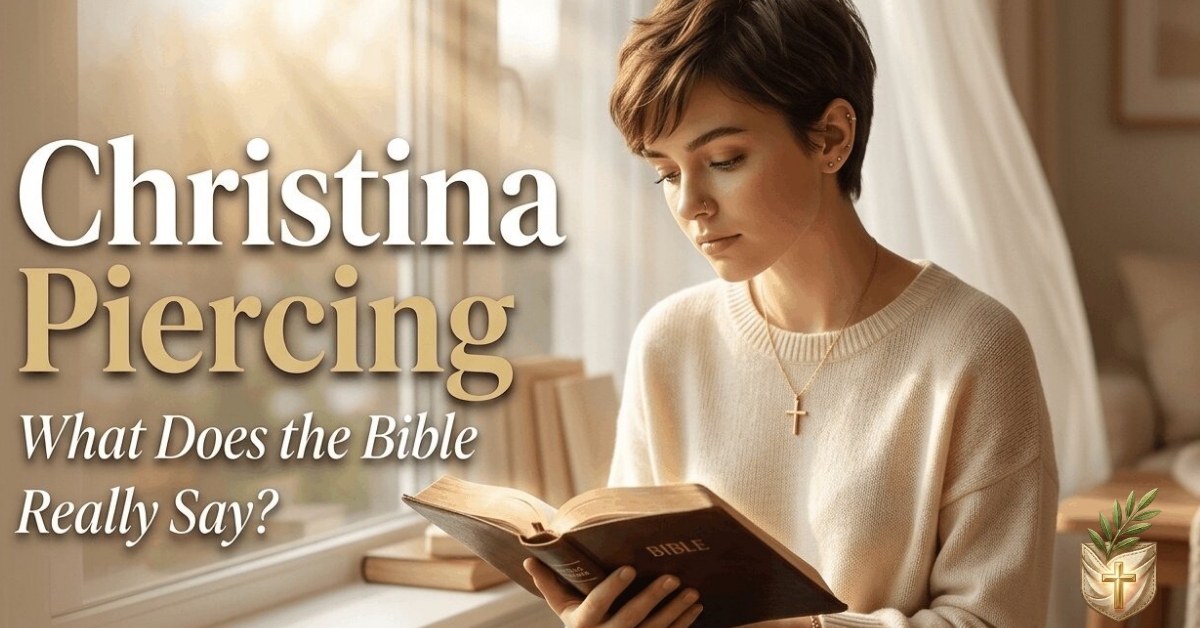 Christina Piercing — What Does the Bible Really Say? A Christian Perspective