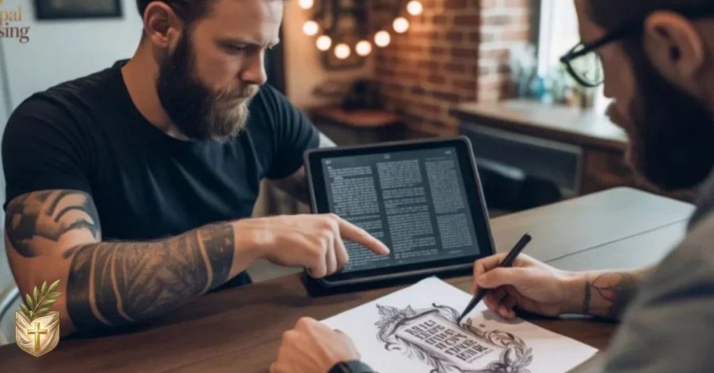 Best verses of bible for tattoos for men 