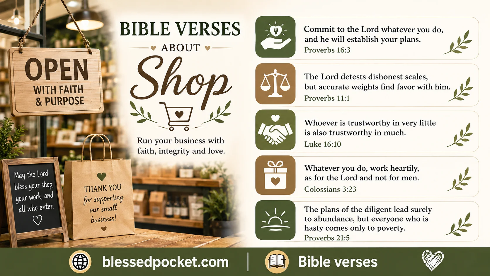 45 Powerful Bible Verses About Shop & Business: Biblical Wisdom for Your Store 🏪🙏