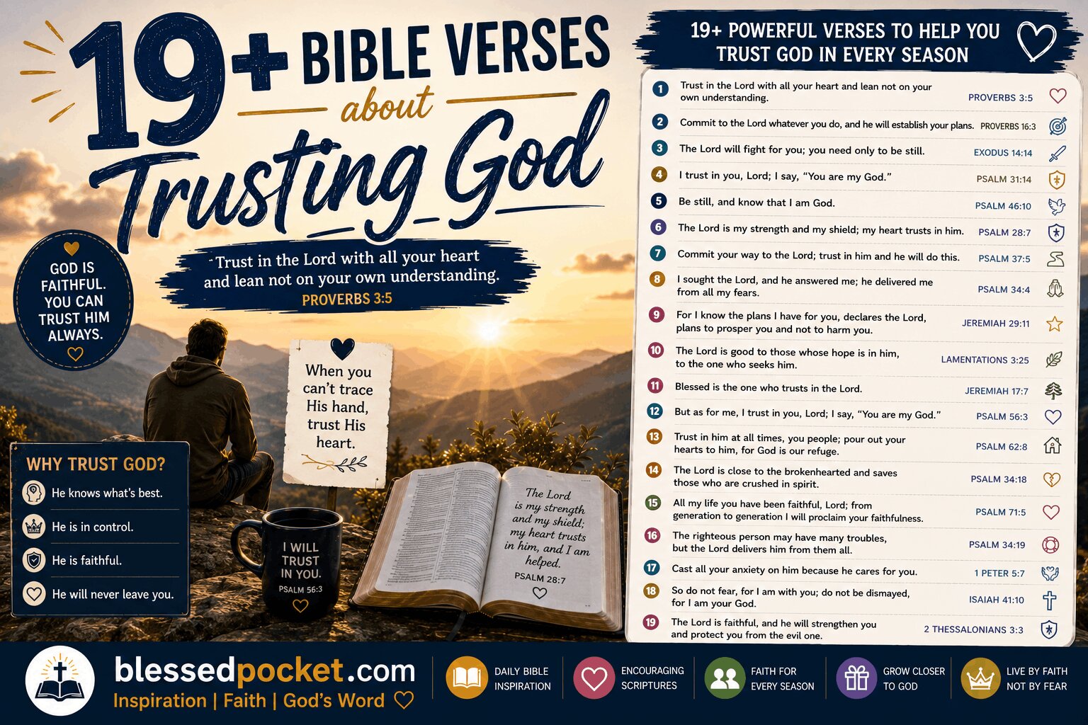 Bible verses about trusting god