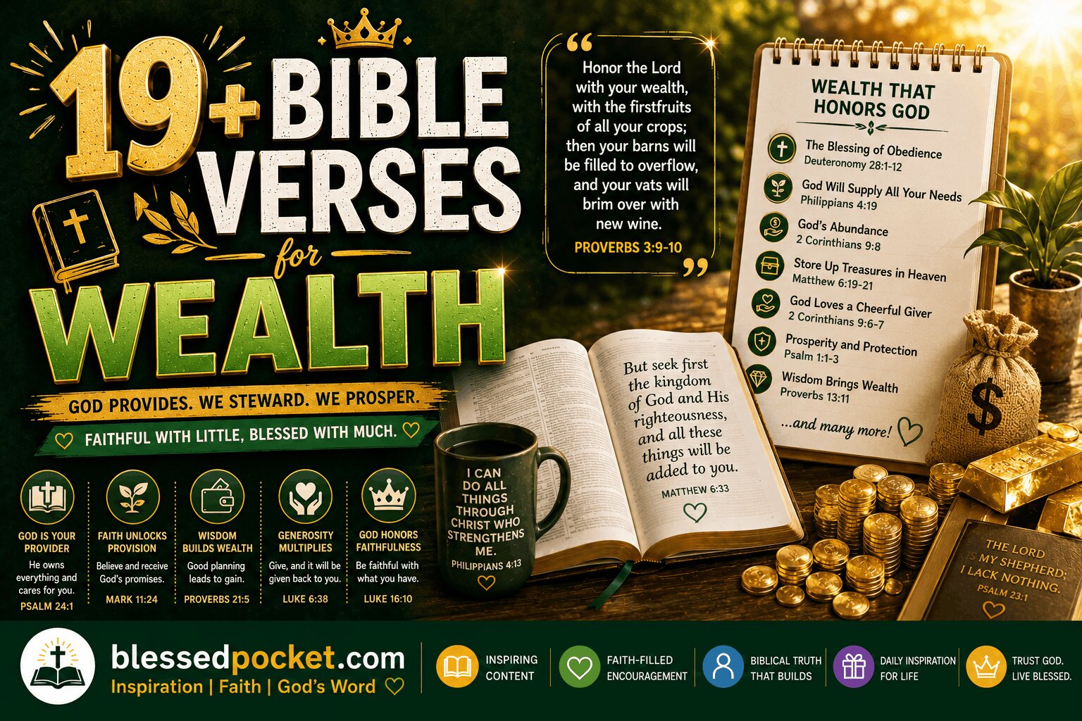 Bible verses for wealth