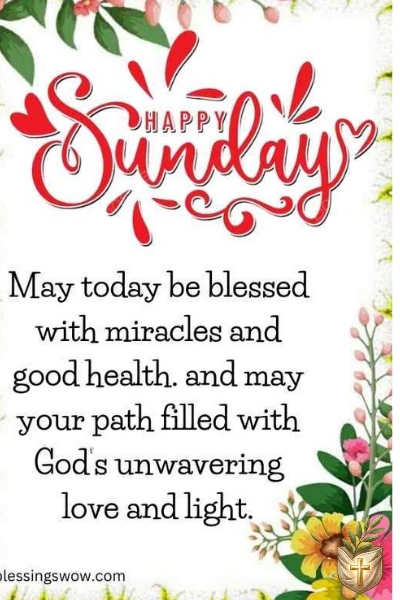 Happy Sunday blessings images