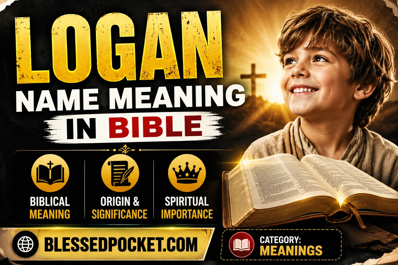 Logan Name Meaning in Bible: Origin, History, Spiritual Significance & the Story Behind the Name