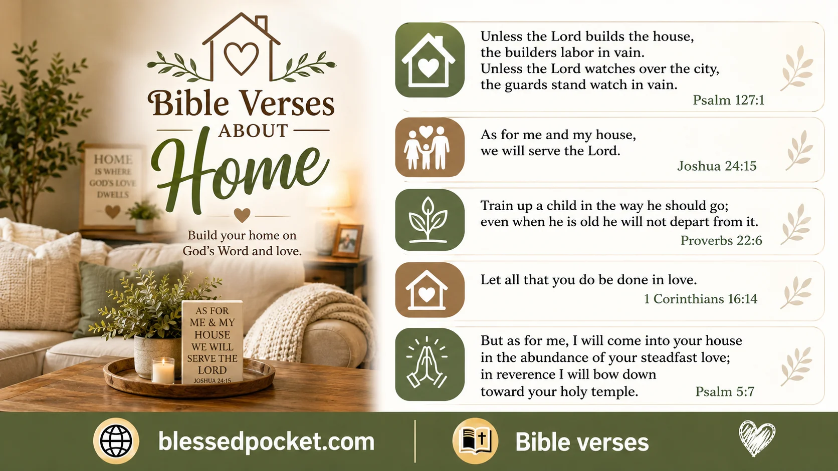 50 Beautiful Bible Verses About Home: Finding Peace, Love & Security Within Your Walls 🏠🙏