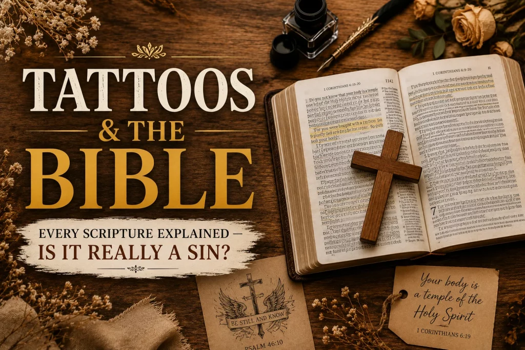 What bible says about tattoos