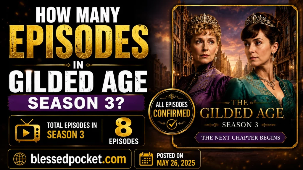 How many episodes in Gilded  Age Season 3